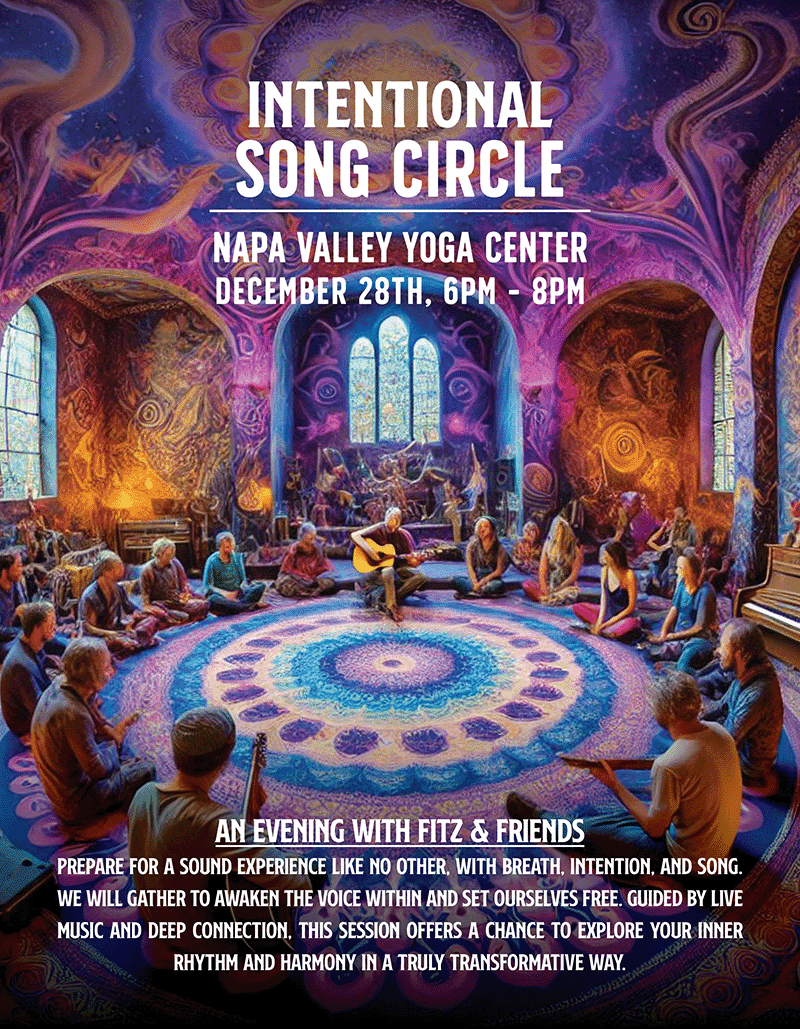 Intentional song circle flyer